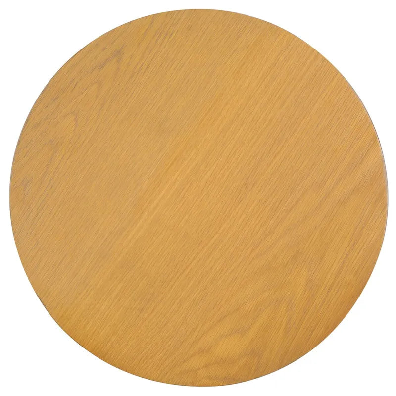 Accent Table - Oak Veneer, Natural Wood Grain, 20W x 20D x 22H - Image 17