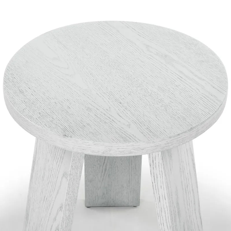Accent Table - Oak Veneer, Natural Wood Grain, 20W x 20D x 22H - Image 32