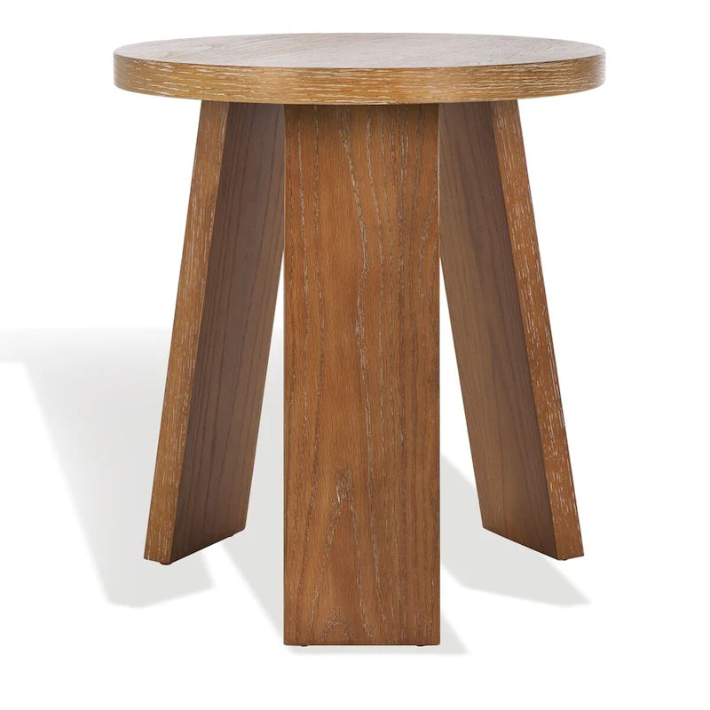 Accent Table - Oak Veneer, Natural Wood Grain, 20W x 20D x 22H - Image 37