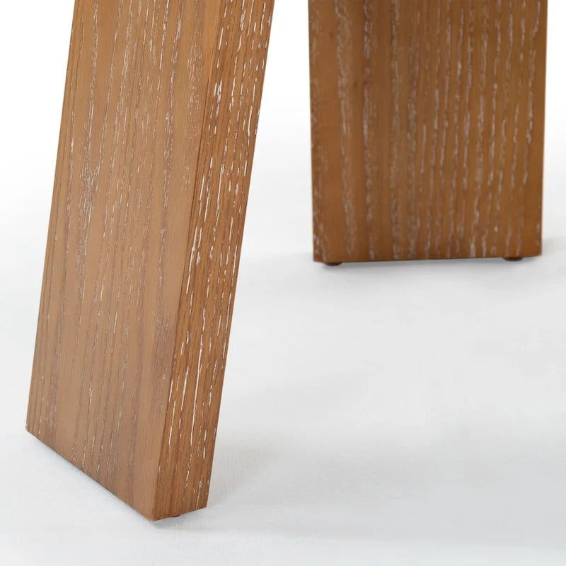 Accent Table - Oak Veneer, Natural Wood Grain, 20W x 20D x 22H - Image 38