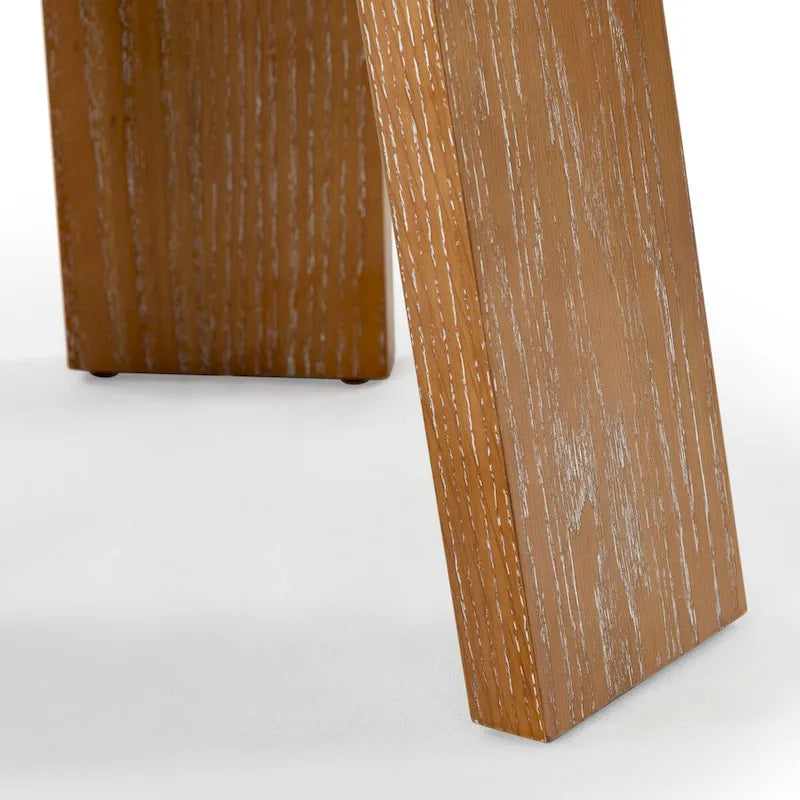 Accent Table - Oak Veneer, Natural Wood Grain, 20W x 20D x 22H - Image 39