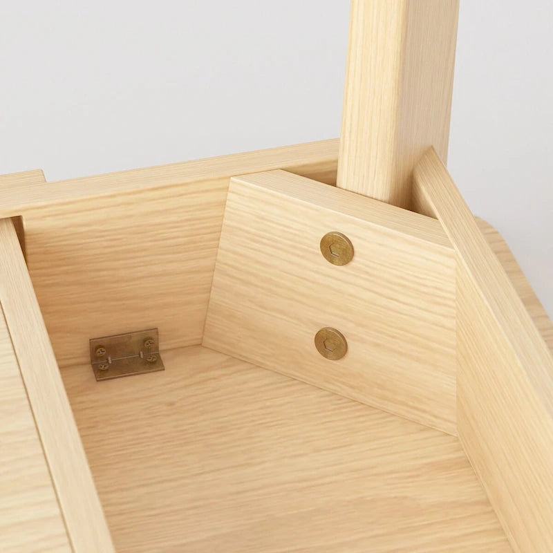 Wood Desk - 39.4W, Multi-Functional, Rounded Corners, Optional Drawers, Easy Assembly - Image 26